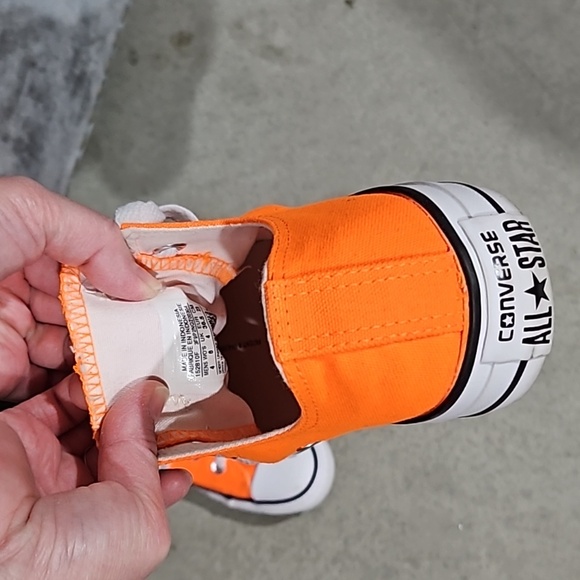 Orange Chuck Taylor All Star Canvas Unisex Low Top Shoes New! - Picture 7 of 7